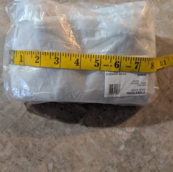 Kurt Geiger London Shoredicht Bow Wallet Beige Comb Shoulder Rightstone Bag New - Picture 15 of 15